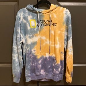 National Geographic Tie-Dye Hoodie